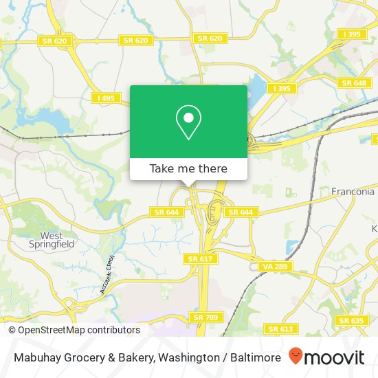 Mapa de Mabuhay Grocery & Bakery