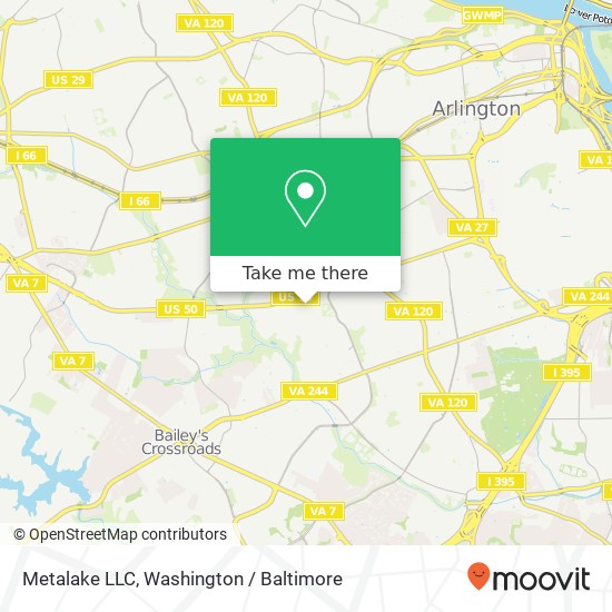 Mapa de Metalake LLC