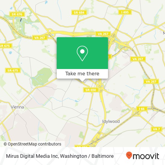Mapa de Mirus Digital Media Inc