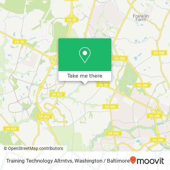 Training Technology Altrntvs map