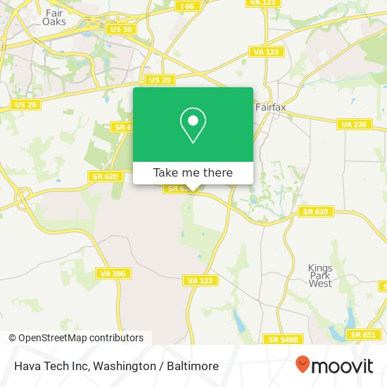 Mapa de Hava Tech Inc