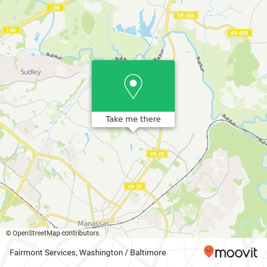Mapa de Fairmont Services
