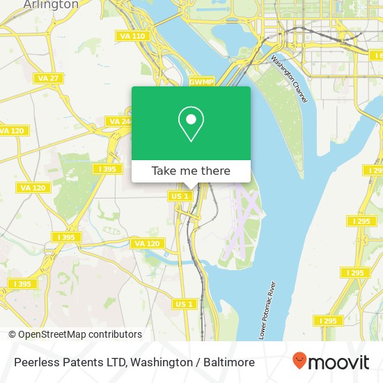 Peerless Patents LTD map