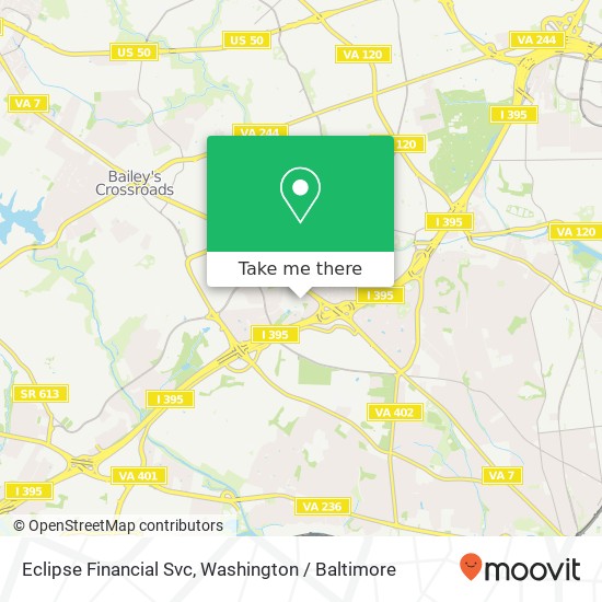 Eclipse Financial Svc map