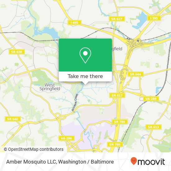Amber Mosquito LLC map
