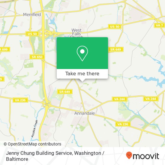 Mapa de Jenny Chung Building Service