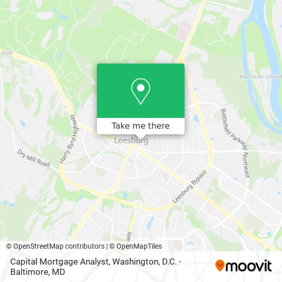 Capital Mortgage Analyst map