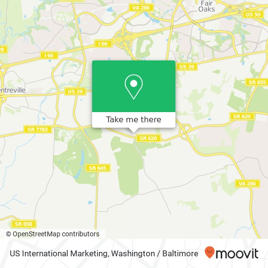 US International Marketing map