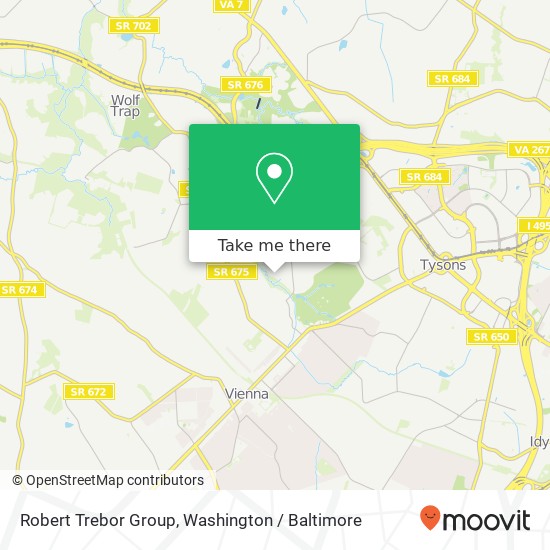 Robert Trebor Group map