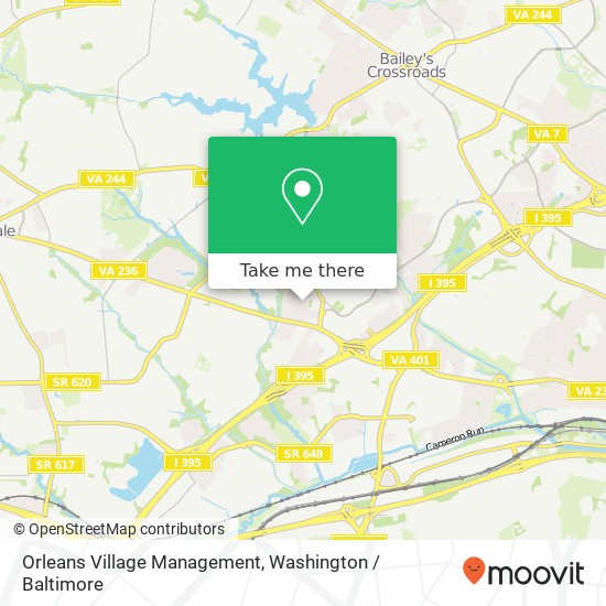 Mapa de Orleans Village Management