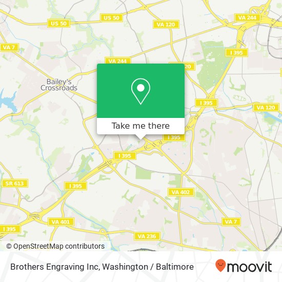 Brothers Engraving Inc map