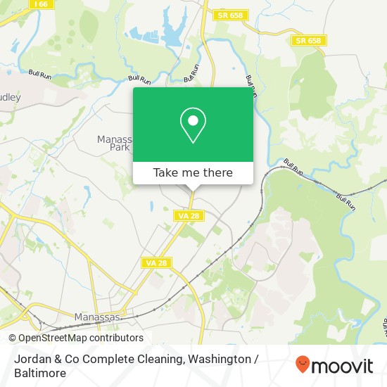 Jordan & Co Complete Cleaning map