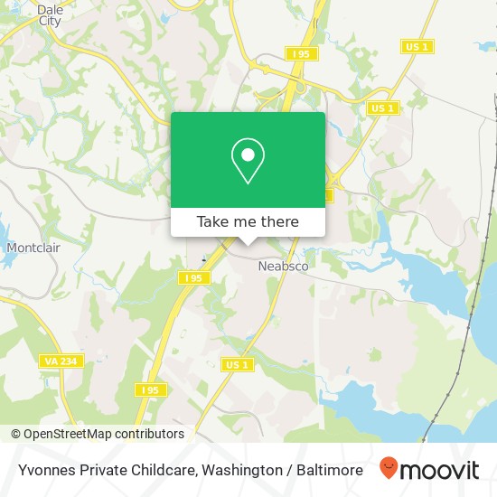 Mapa de Yvonnes Private Childcare