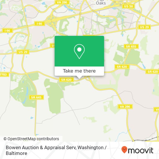 Bowen Auction & Appraisal Serv map