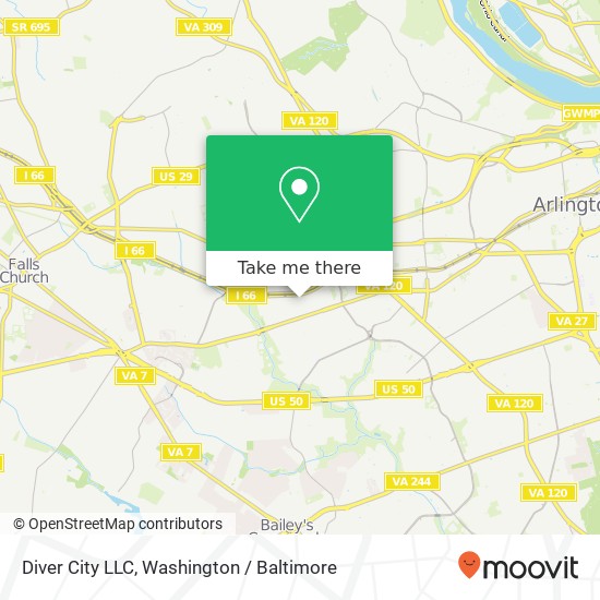 Diver City LLC map