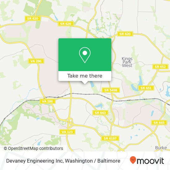 Devaney Engineering Inc map