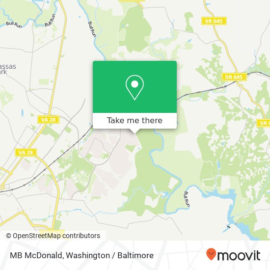 Mapa de MB McDonald