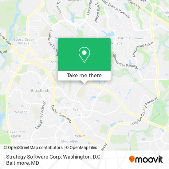 Strategy Software Corp map