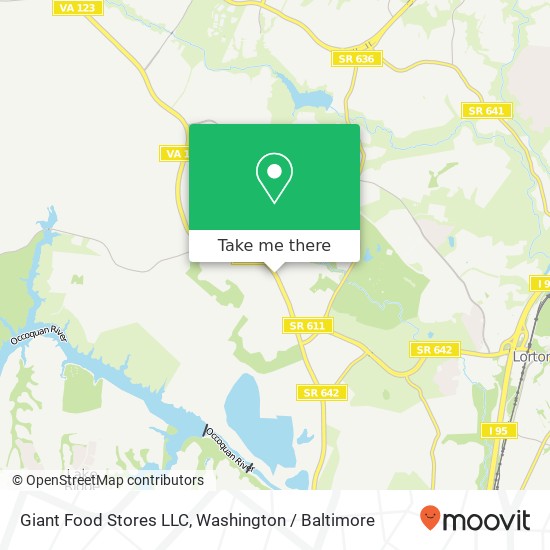 Giant Food Stores LLC map