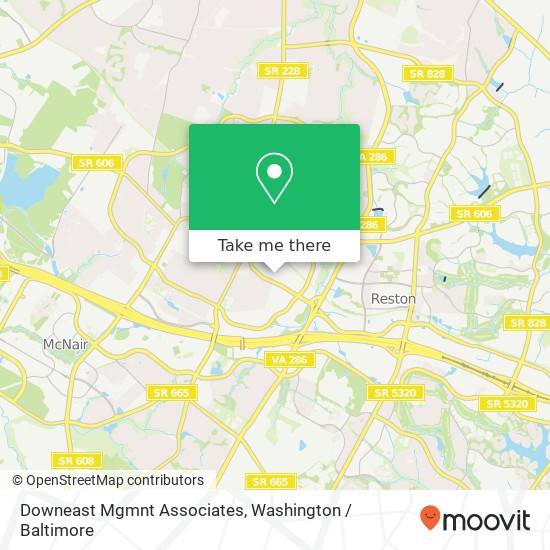 Downeast Mgmnt Associates map