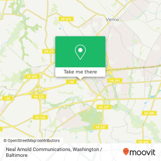 Neal Arnold Communications map