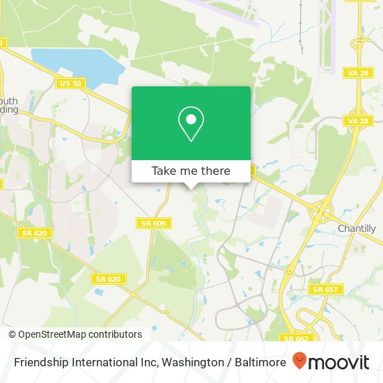 Friendship International Inc map