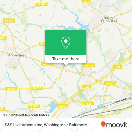 S&S Investments Inc map