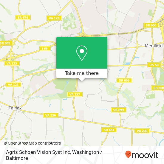 Mapa de Agris Schoen Vision Syst Inc