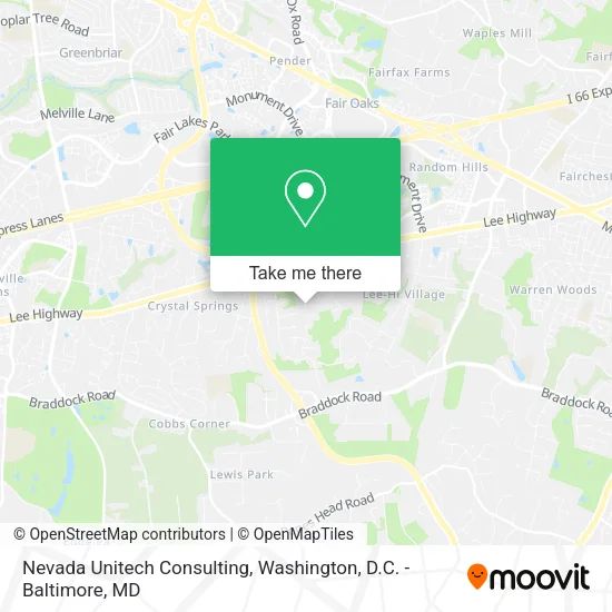 Nevada Unitech Consulting map
