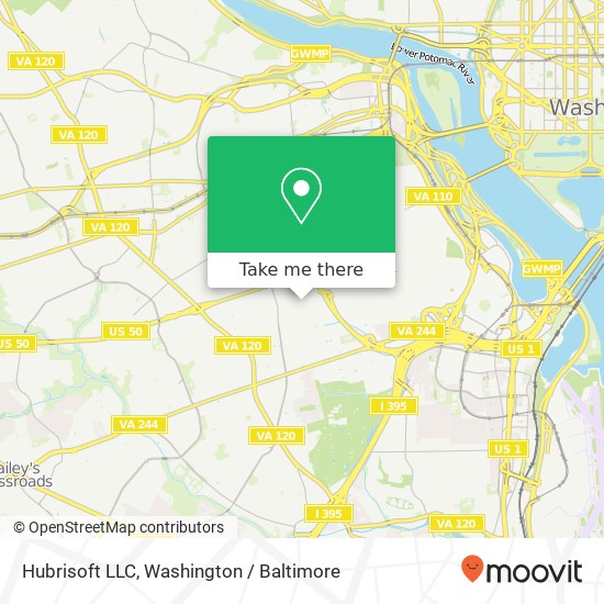 Hubrisoft LLC map