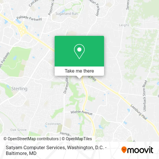 Mapa de Satyam Computer Services