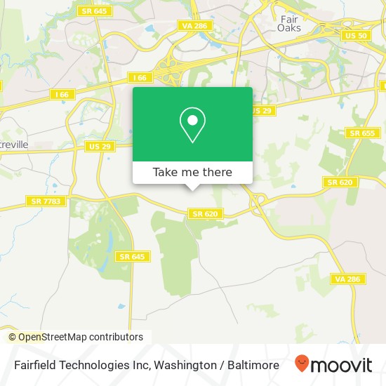 Mapa de Fairfield Technologies Inc