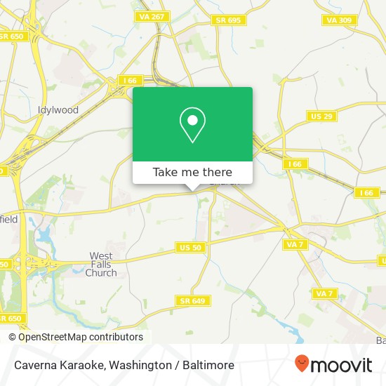 Caverna Karaoke map