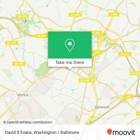 Mapa de David S Evans