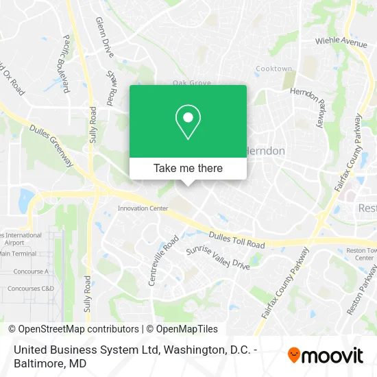Mapa de United Business System Ltd