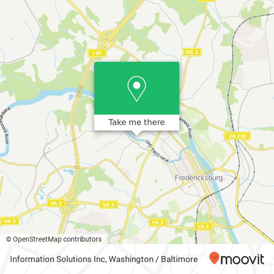 Information Solutions Inc map