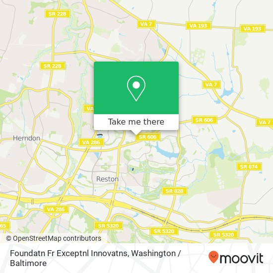 Foundatn Fr Exceptnl Innovatns map