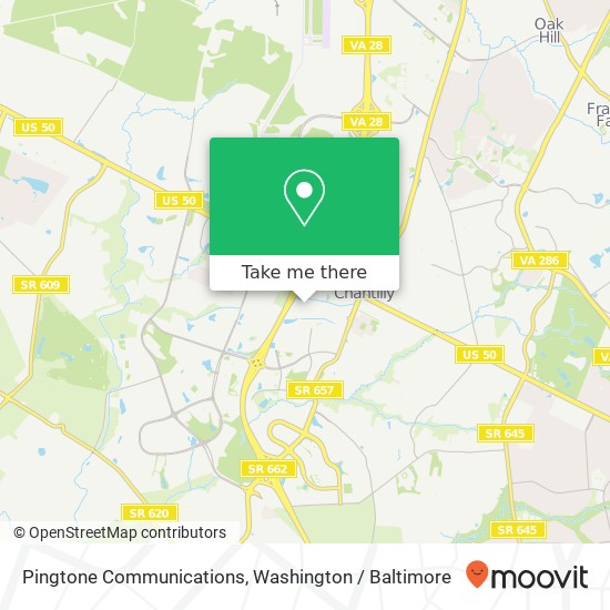 Mapa de Pingtone Communications