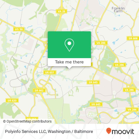 Mapa de Polyinfo Services LLC