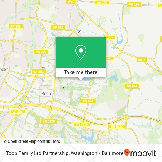 Toop Family Ltd Partnership map