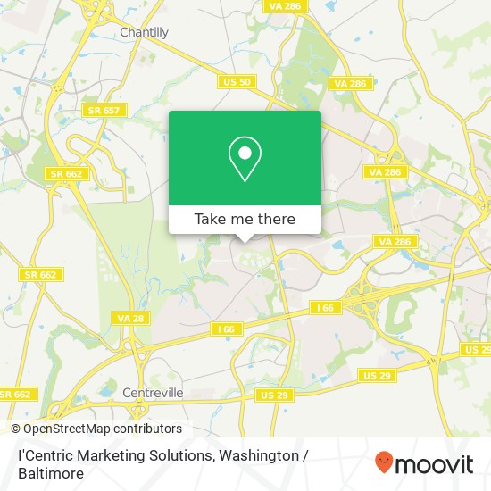 I'Centric Marketing Solutions map