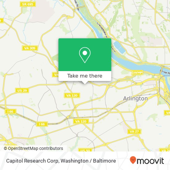 Mapa de Capitol Research Corp