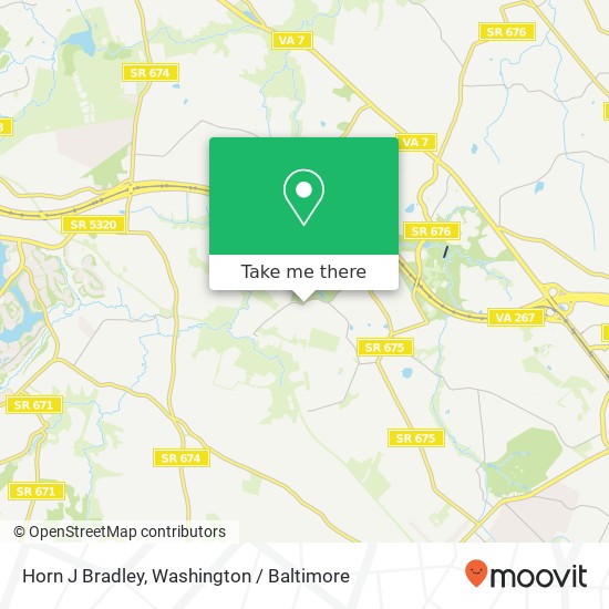 Horn J Bradley map