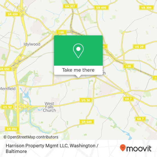 Harrison Property Mgmt LLC map