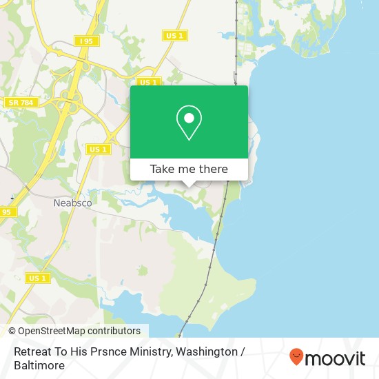 Retreat To His Prsnce Ministry map