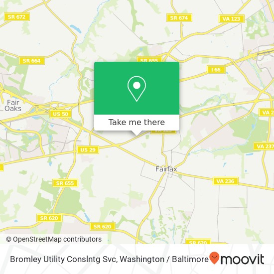 Mapa de Bromley Utility Conslntg Svc