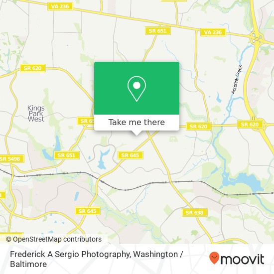 Frederick A Sergio Photography map