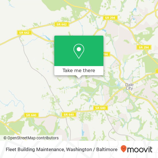 Mapa de Fleet Building Maintenance