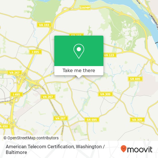 American Telecom Certification map