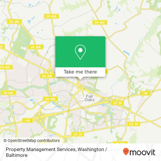 Property Management Services map